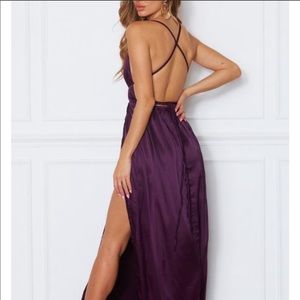 Plum Maxi Dress